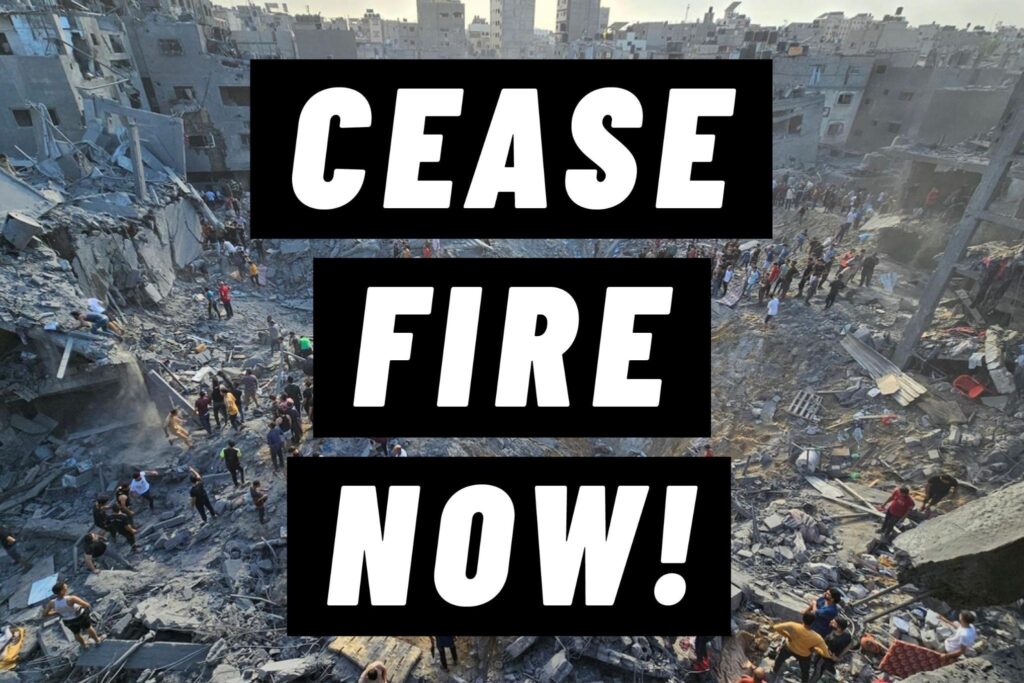 Gaza: Cease Fire NOW! - European Action Coalition